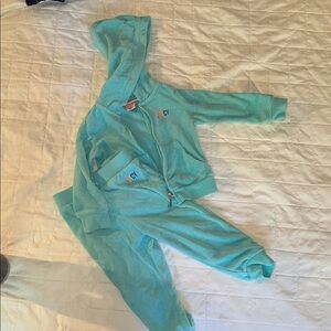 Juicy Couture Aqua Blue Baby Hoodie